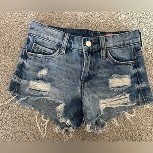 Blank NYC Distressed Jean Shorts (Girls 7)